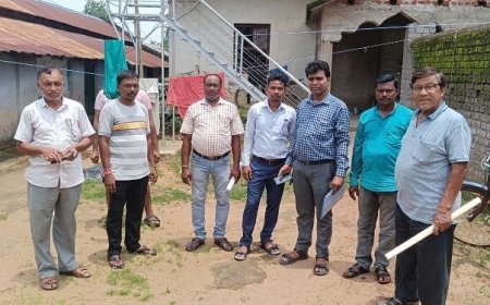 Jamshedpur rural : मानुषमुरिया में सरकारी भूमि पर किए गये कब्जा की हुई मापी, खाली करने का निर्देश