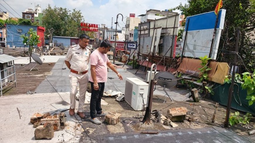 Jamshedpur theft : साकची बाजार में चोरों का आतंक, दो रात में आठ दुकानों के एसी के कॉपर पाइप की चोरी